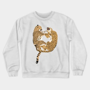 Cheetah Cuddles Crewneck Sweatshirt